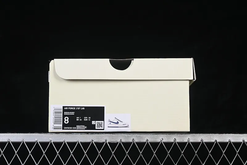 All Categories Nk Air Force 1 Air Force Series Nk Air Force 1 Low Air Force Low Nike Air Force 1'07 Low Joint Double Beige Gray Blue Air Force 1 Low-top Casual Sneakers QW5836-026